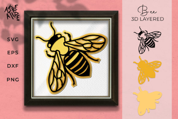 3D Layered Bee