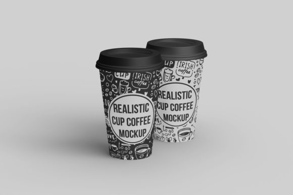 Elevate Your Brand Identity with the Realistic Cup Coffee Mockup