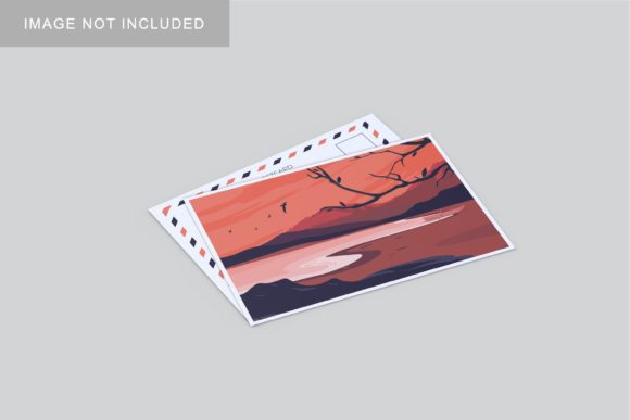 Elevate Your Design Portfolio with Professional Postcard Mockup V2