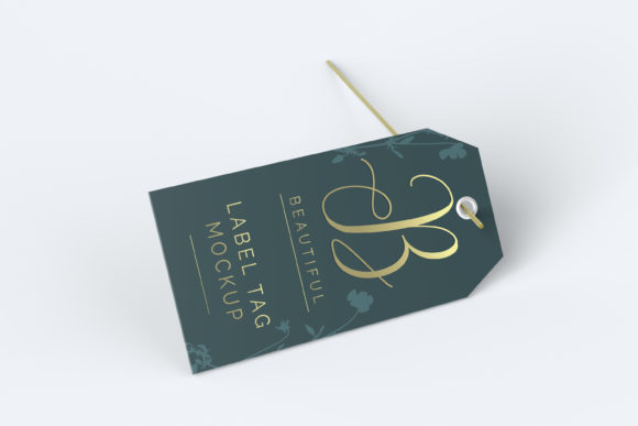 Mastering Product Presentation with the Close Up on Label Tag Mockup