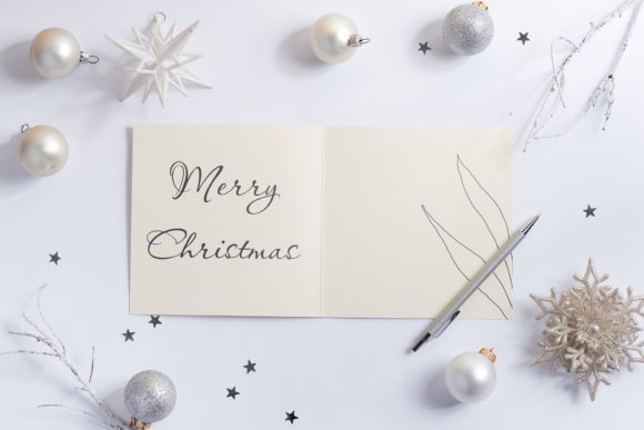 Merry Christmas Paper Mockup: A Versatile Tool for Holiday Design