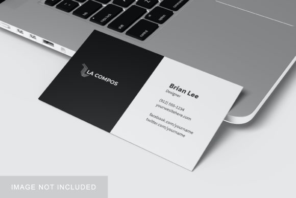 Minimalist Business Card Mockup V4