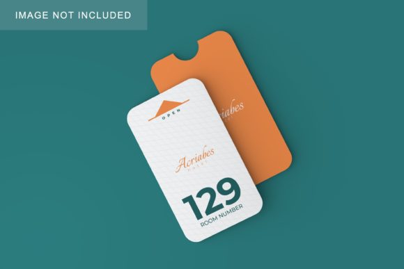 Minimalist Card Holder Mockup V2