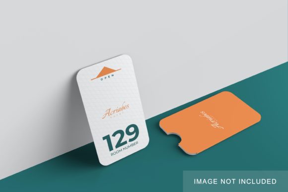 Minimalist Card Holder Mockup V3