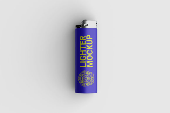Small Lighter Mockup