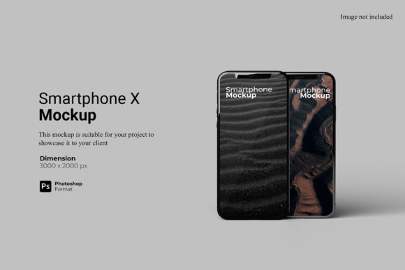 Smartphone X Mockup: Professional Design Showcase